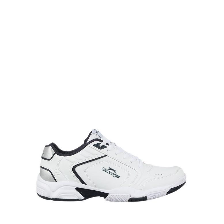 Hot Deals Slazenger Men'S Tennis Shoes - White/Navy