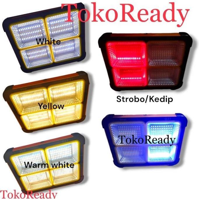 LED Lampu LED Surya Jinlong Lampu Penerangan Tanpa Listrik 200watt JL-515