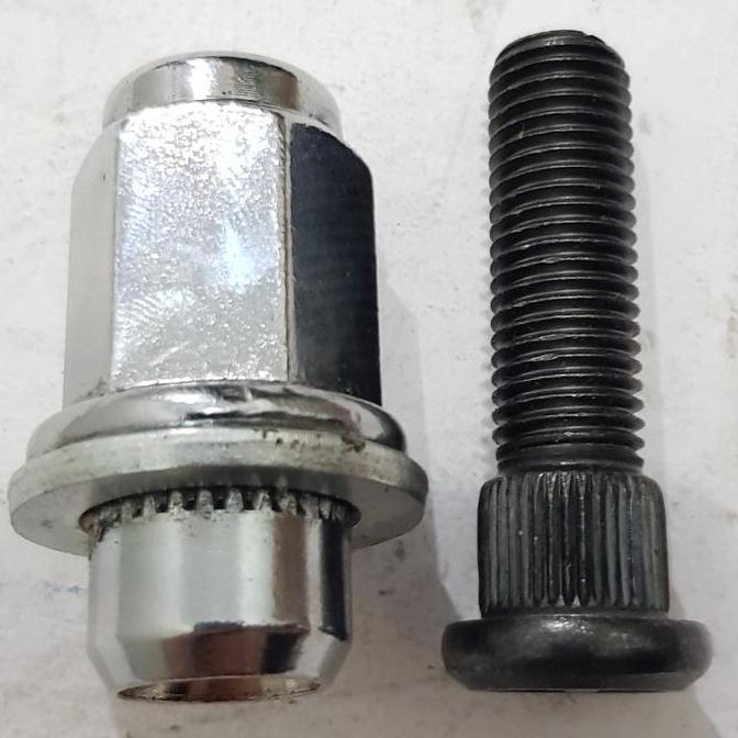 Mur Baut Roda Racing Panjang Set Innova Kuda Fortuner Kijang Yaris