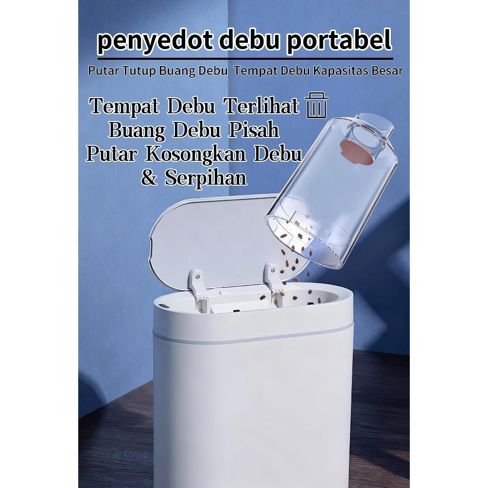 NEW DEALS [Vacuum Portable Mini 210g]  Penyedot Debu Kecil untuk Rumah & Mobil - Baterai Tahan 80 Me