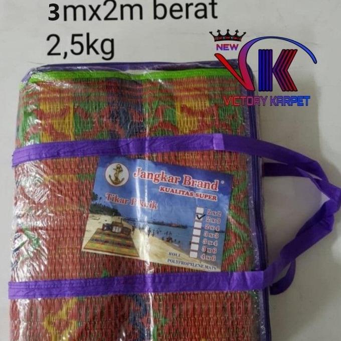 TERLARIS TIKAR PIKNIK / TIKAR PANTAI / TIKAR LIPAT + TAS TIKAR