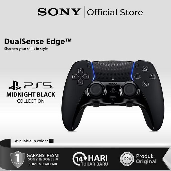 TERBARU - PS5 Playstation 5 Dualsense Edge Wireless Controller Coal