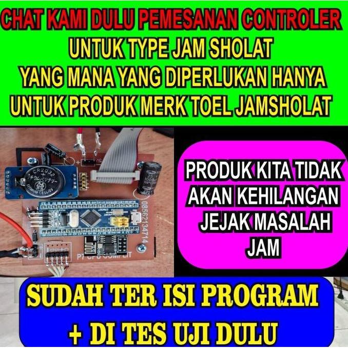 controler jam sholat setting wifi hp android