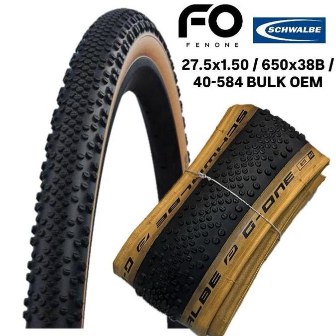 SCHWALBE TIRE G-ONE BITE 40-584 27.5x1.50 650x38B TW TLE BULK OEM / BAN LUAR SEPEDA SCHWALBE