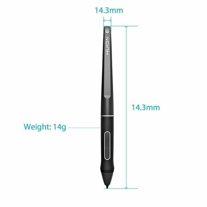 Huion Battery-Free Pen Pw507 For Kamvas Pro 13 / Pro 12 / Pro 16 / Kamvas 16 Tbk