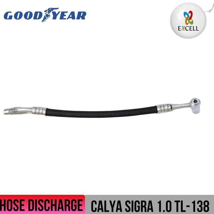 AMDOXTE Hose Discharge Selang Pipa Ac Mobil High pressure 1/2 Calya Sigra 1000cc 1.0cc