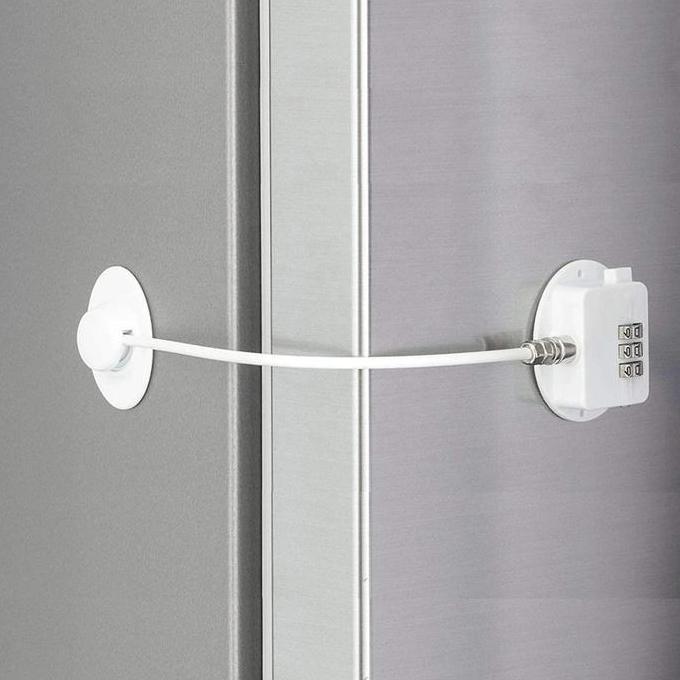 kunci gembok kulkas lemari es kabinet pengaman anak freezer Pin lock