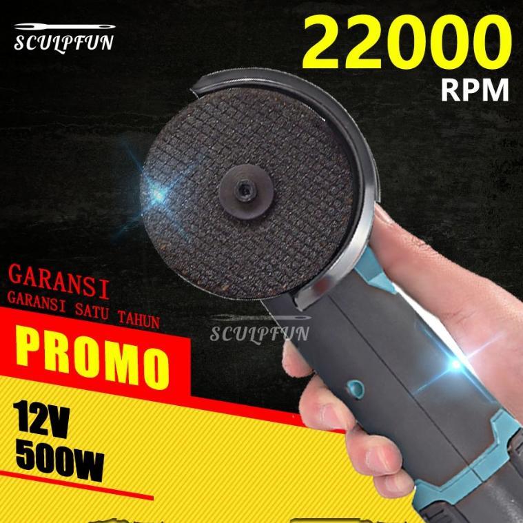 Gerinda Listrik Mini 22000Rpm 12V Gerinda Listrik Modern Crodless Murah Portable