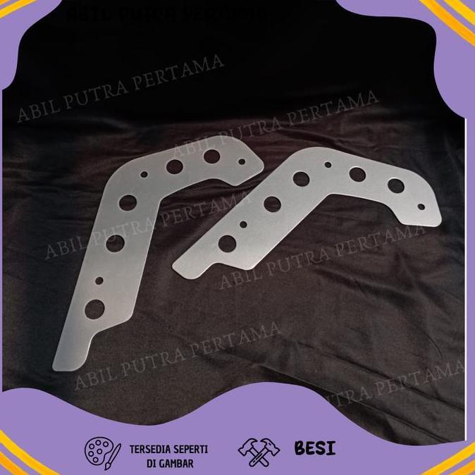 Cover Skidplate Kanan Kiri Xsr 155 Tutup Pelindung Tutup Skid Plate Samping Motor Xsr 155 Warna Silv