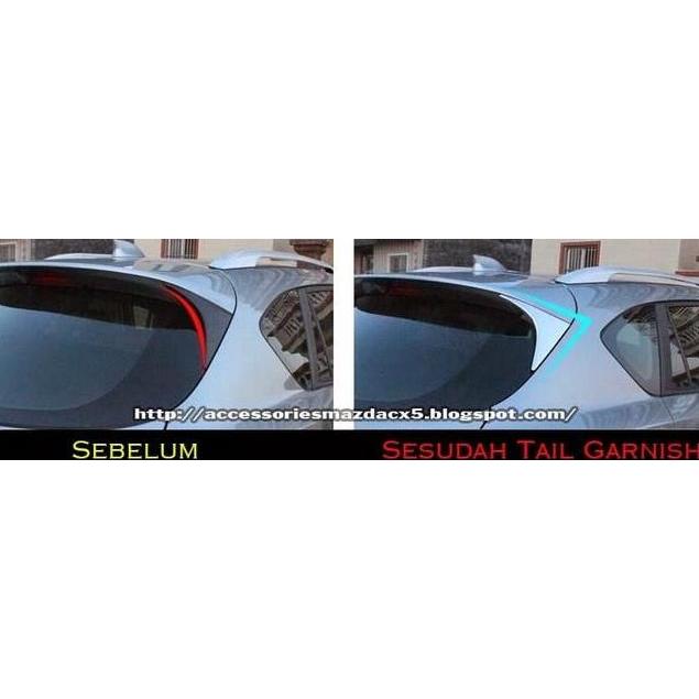 Promo Tail Garnish Crome Mazda CX5 Diskon