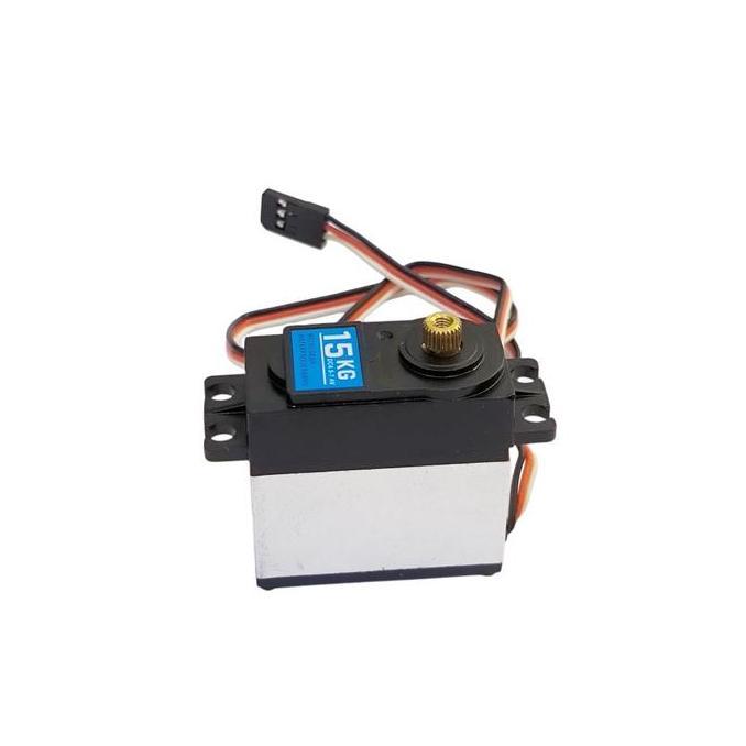 Promo Metal Gear Waterpoof Servo 15Kg 3 Wire For Rc Car Hsp 94123 Traxxas Cod