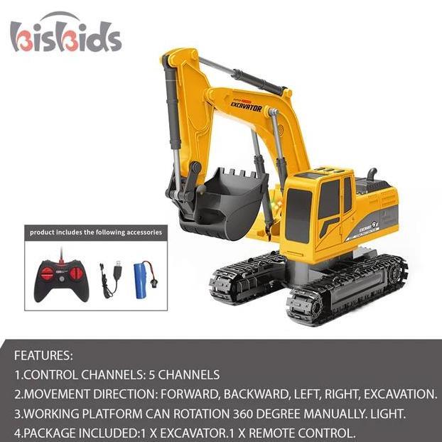 Promo Mainan Rc Excavator Remote Beko Mainan Remote Control Anak Cod