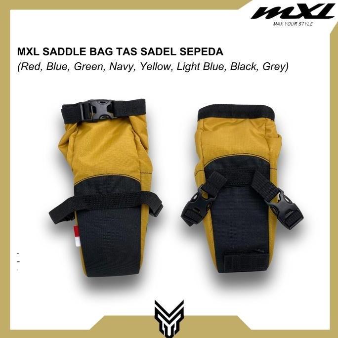 MXL TAS SADEL SADDLE BAG 05 BICYCLE TOOLS BAG TOURING COMMUTER CITY MTB CYCLING TAS JOK SEPEDA BELAK