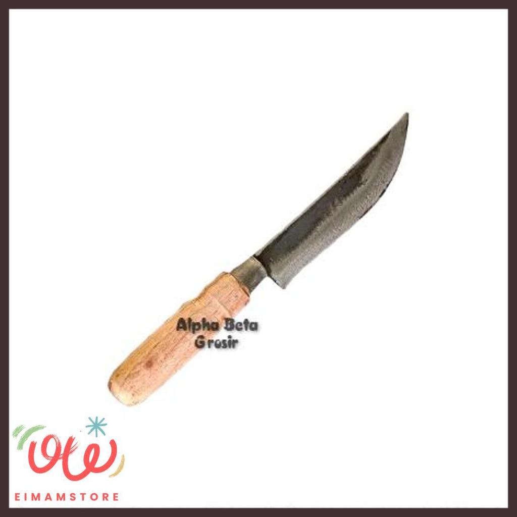 Exclusive Pisau Daging Uk  Sedang /Pisau Sedang Lengkung / Pisau Sedang Tiger /Pisau Tradisonal Rs0G