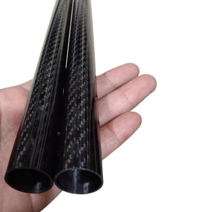 Promo Pipa Carbon Tube 22Mm X 20Mm Spar Carbon Fiber 3K Twill Kuat Dan Ringan Carbon Tube 3K 22Mm X 