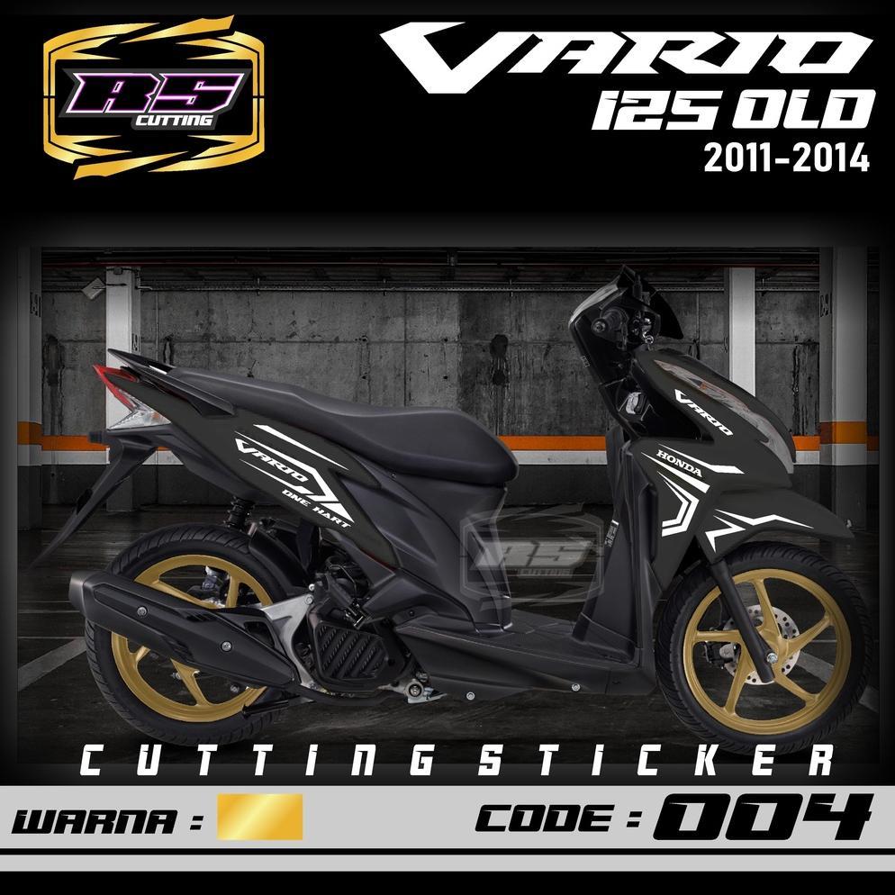 Cutting Sticker Vario 125 OLD/LAMA - Aksesoris Motor Stiker Honda Vario 125 Skotlet Sticker Striping