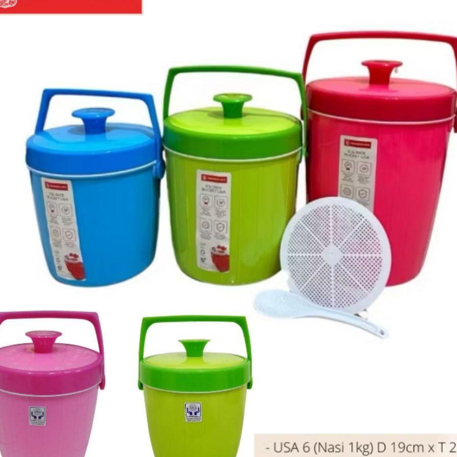 Teremos Nasi Maspion 6 , 8 Dan 10 Liter / Termos Es / Rice Ice Bucket Usa / Termos Es Maspion 6 , 8 