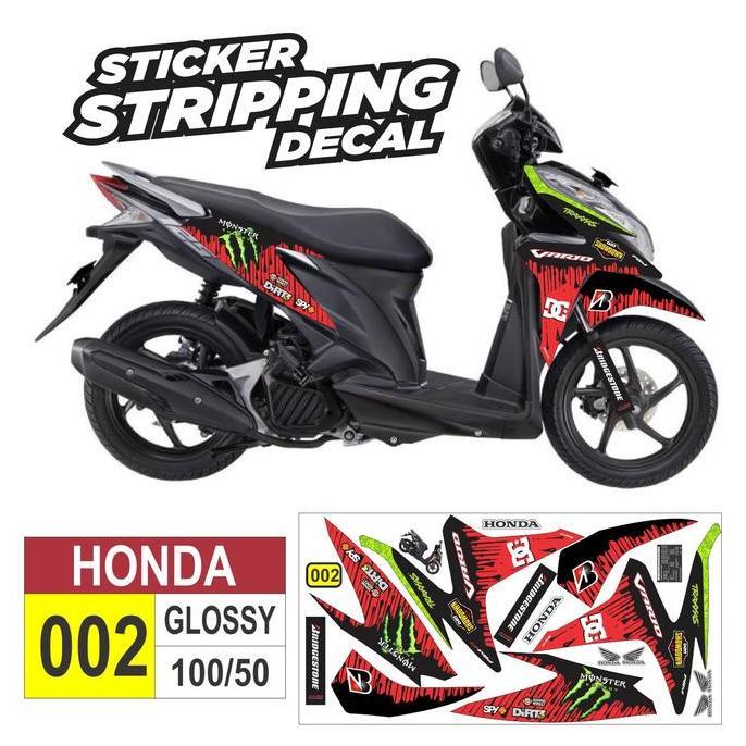striping Vario 125 Techno 2012 - 2017 variasi Vario 125 Techno 2012 - 2017 Motor Motorcycle