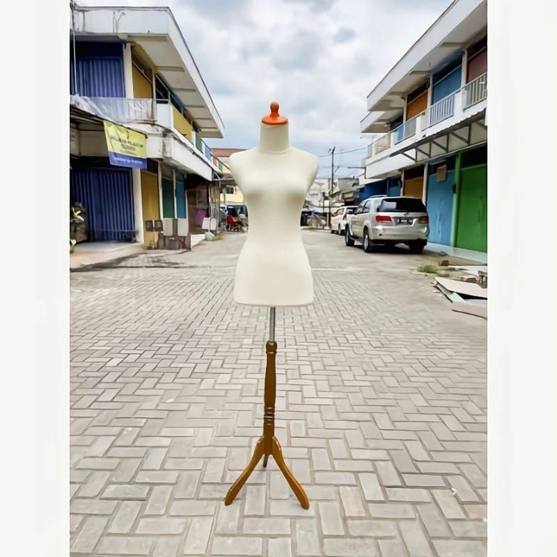 Manekin Butik || Manekin Gamis || Manekin Kebaya || Display Baju || Display Kebaya || Dm Krem || Dm 