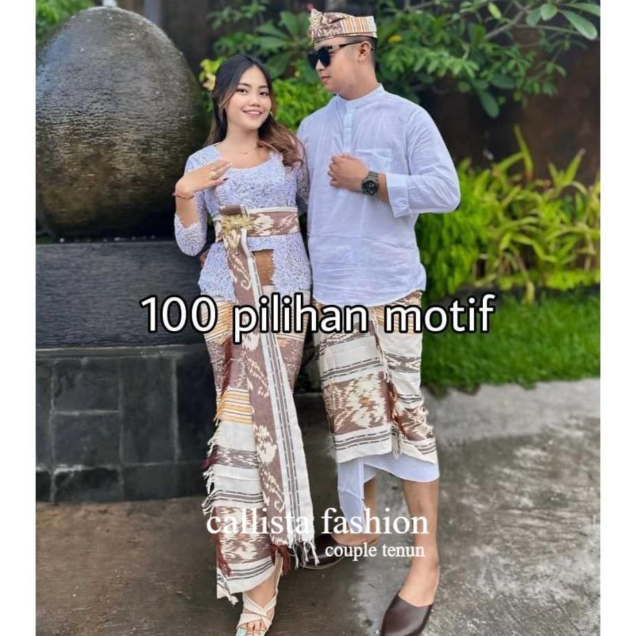Tenun Saput Bali / Saput Bali / Kamen Bali / Udeng Bali / Tenun Saput Blanket / Tenun Kamen Bali / C