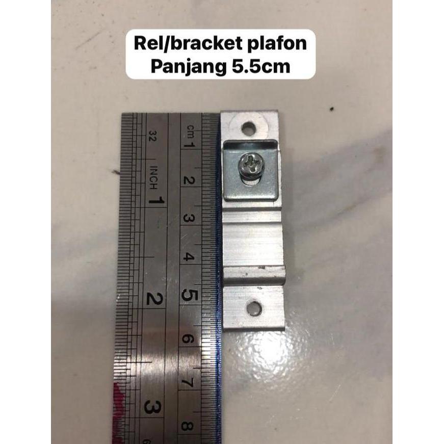 BL Rel gorden plafond - Rel Hordeng Plafon Atas - Batang Gorden Nempel Plafon - Rel Alkan Plavon