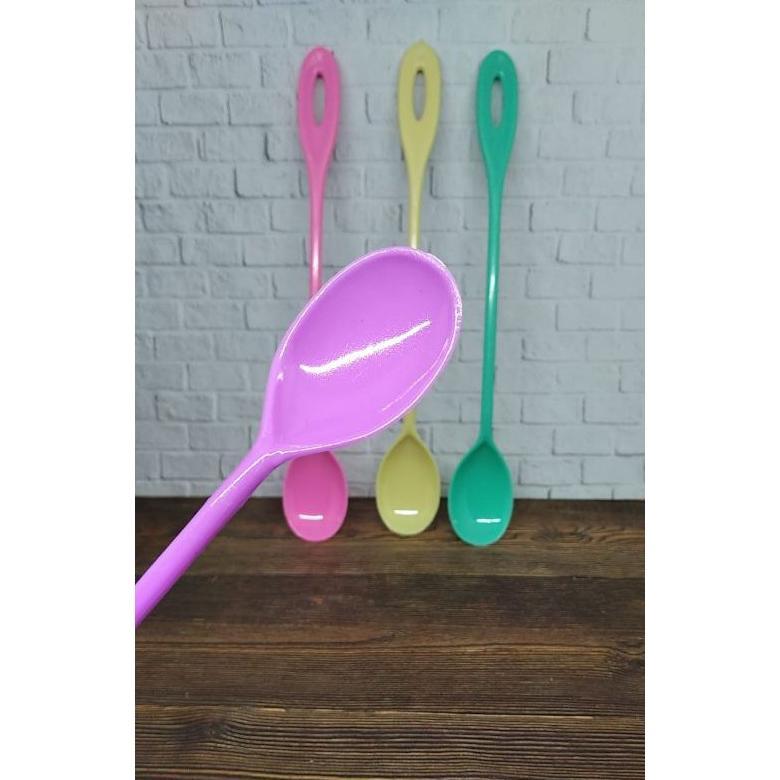 SENDOK ES PLASTIK, SENDOK PLASTIK WARNA AP PANJANG & PENDEK / SENDOK PLASTIK / SENDOK ES