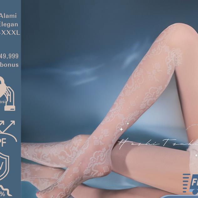 New Design!Golf Putri!Anti Uv-Hoshi Tsuki Stoking Pantyhose Celana-Lolita Puith -Stoking Celana-Stok