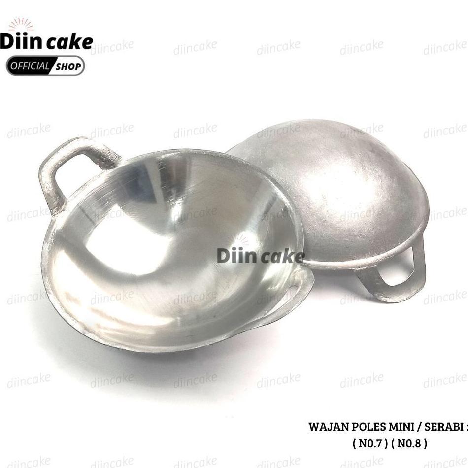 Wajan Serabi / Wajan Mini / Kuali Kecil Serbaguna