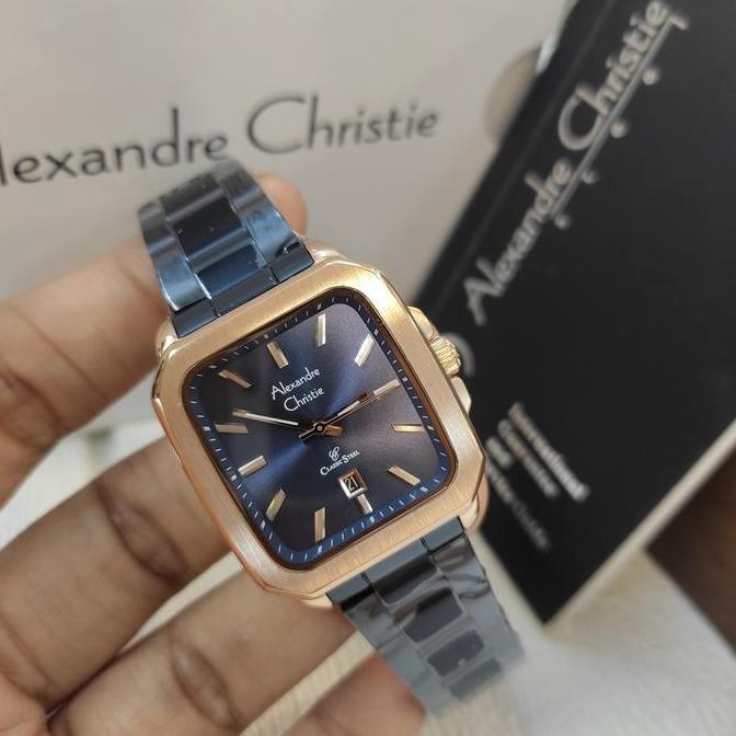 Jam Wanita ORINAL Alexandre Christie Ac 8687 LD Stainless