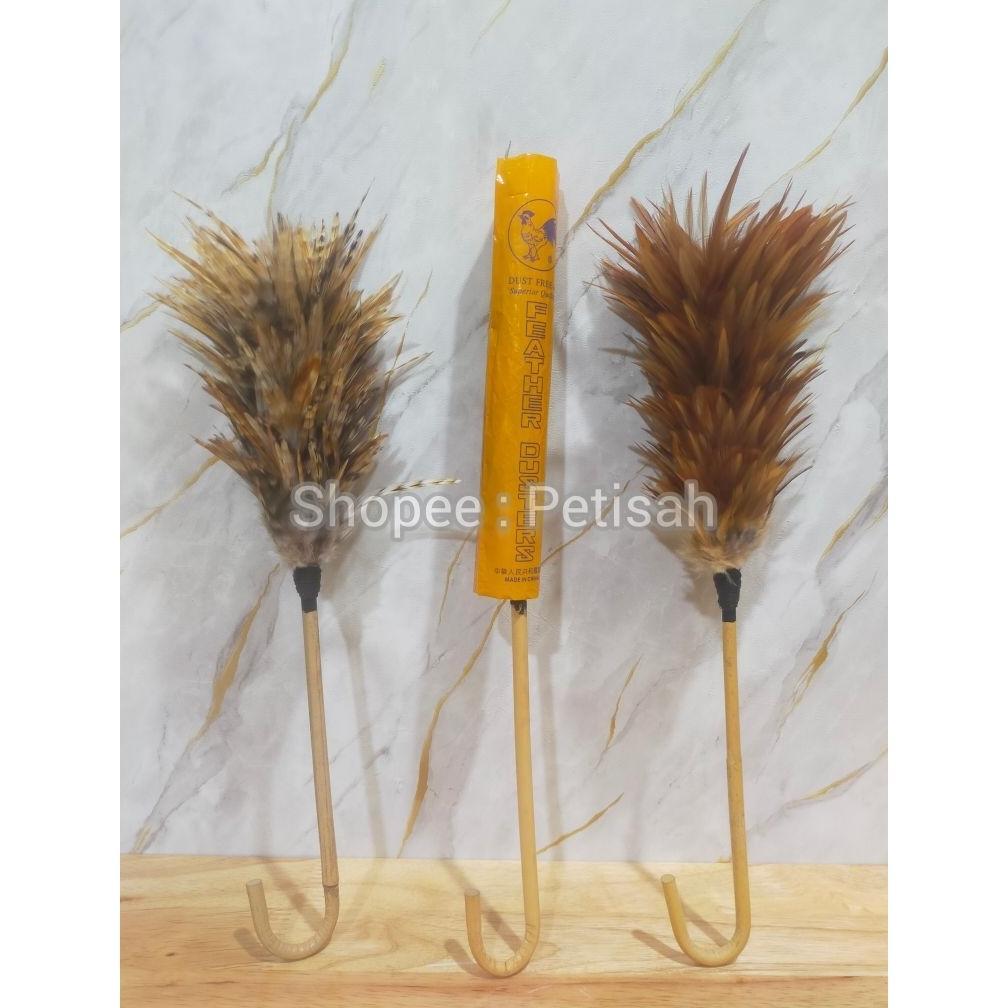 hot product kemoceng bulu ayam mini premium import size xs / bulu ayam pembersih debu / feather dust