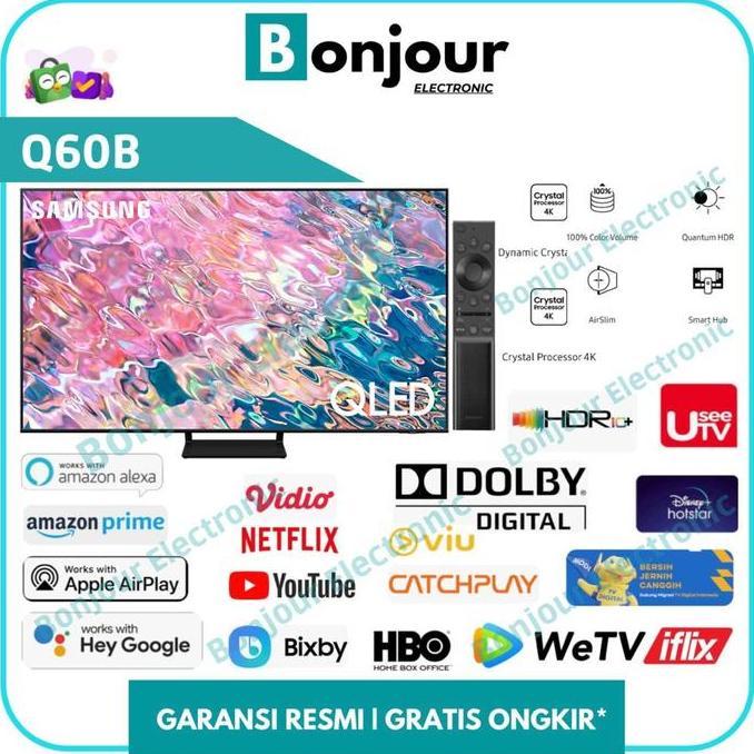 SAMSUNG 43Q60B QLED 43 UHD SMART TV SAMSUNG 43 Inch QA43Q60BAKXXD 43