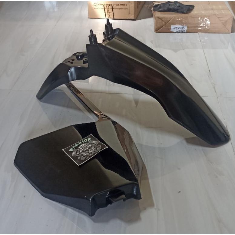 Cuci Gudang  Spakbor Supermoto Crf65,Crf85,Crf110 Pendek Minimoto Set Papan Nomor Crf250/110