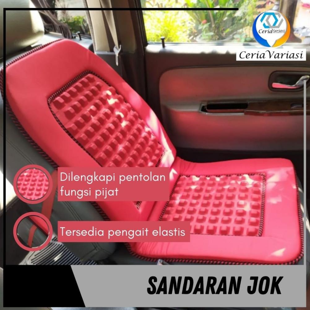 TERBARU SANDARAN PUNGGUNG BANTALAN ALAS DUDUK COVER JOK KURSI EMPUK MOBIL CALYA SIGRA