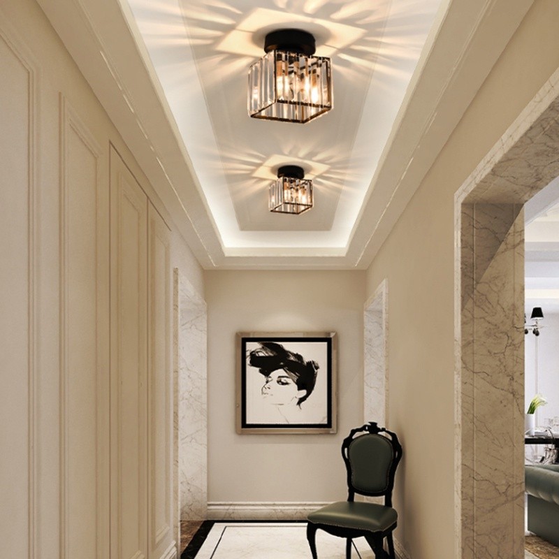 Lampu Gantung Lampu Plafon Gantung Kristal Minimalis Lampu Kristal Plafon Rumah Lampu Ceiling Modern