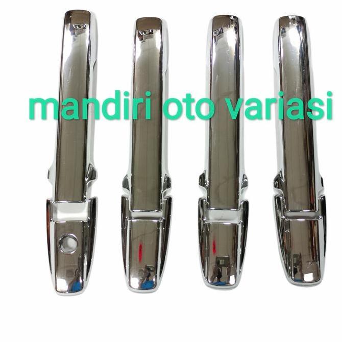 COVER HANDLE PEGANGAN PINTU HONDA BRIO CROME OUTER HANDLE PINTU MOBIL RESTOCK