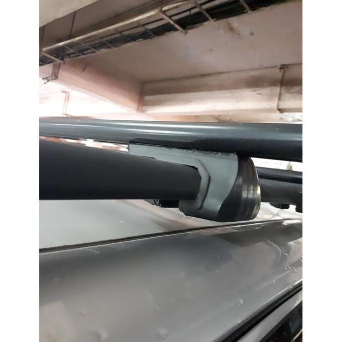 CROSS BAR KAKI JEPIT ROOF RAIL MOBIL DAIHATSU TERIOS LAMA PLATINUM NEW FORSALE