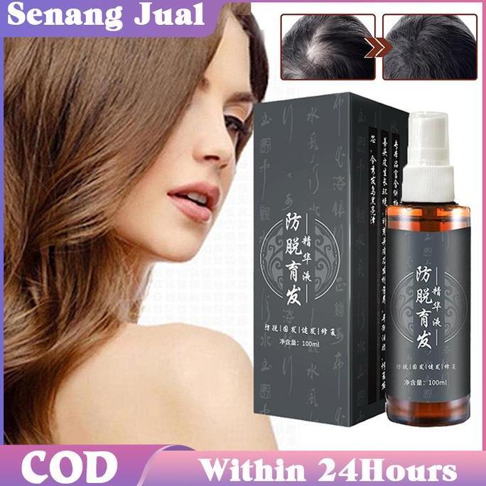 AKZYN Spray Obat Rambut Botak Pria Ampuh / Hair Growth Serum / Botak Serum Penumbuh Rambut Ampuh 100