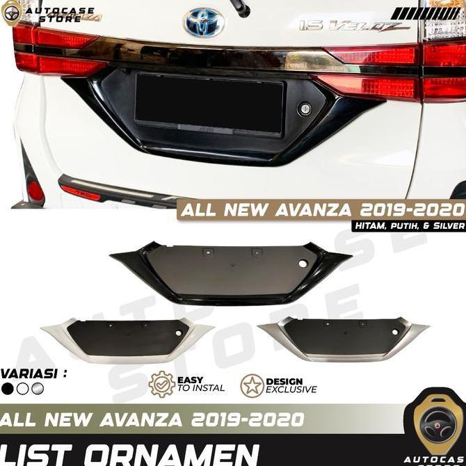 LIST ORNAMENT BAGASI ALL NEW AVANZA 2019-2020 AKSESORIS MOBIL PNP FORSALE