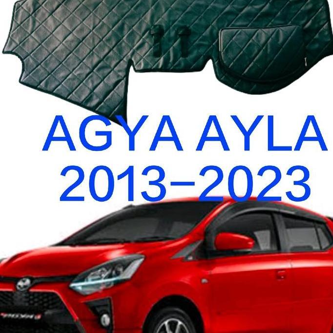 ENCRASH Alas Dashboard Cover dasbor hiasan dasbor mobil Ayla Agya 2015-2023