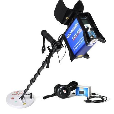 CRASOS Metal Detector Goldseekers GDX-8000 Detektor Emas dan Harta Karun Logam