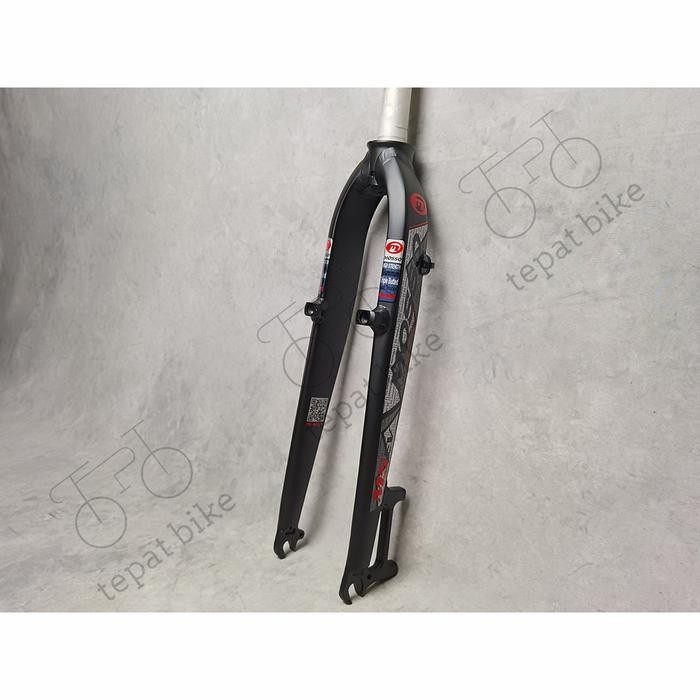 Fork Rigid Mosso M5Ev Alloy Original - Black Grey