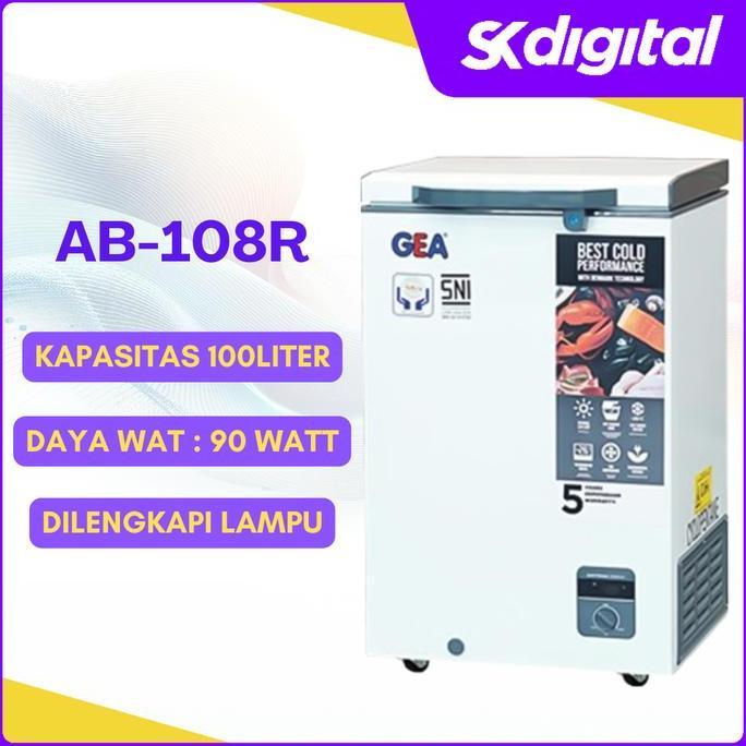 Chest Freezer GEA AB-108R Chest Freezer 100 Liter AB108R AB 108 R