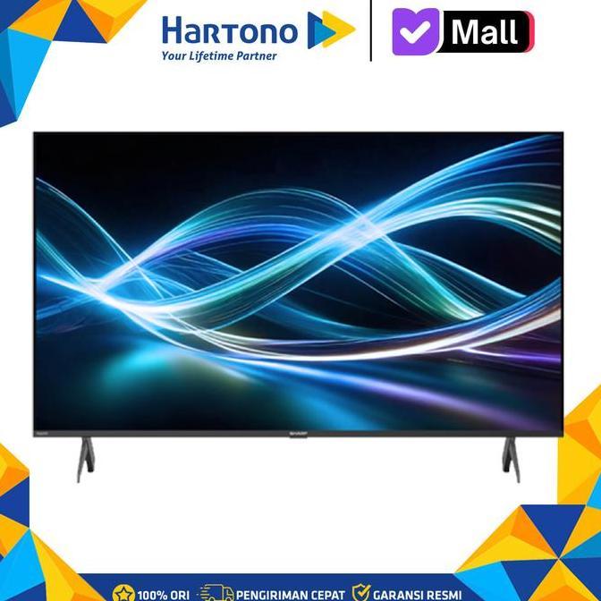 Sharp 50 Inch AQUOS 4K Frameless Smart Google TV 4T-C50HJ6000I