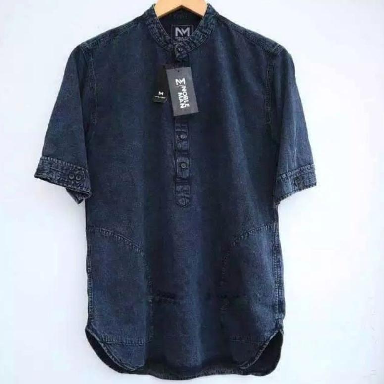 HOT DEALS SUPER JUMBO KEMEJA KOKO KURTA PAKISTAN BAHAN JEANS