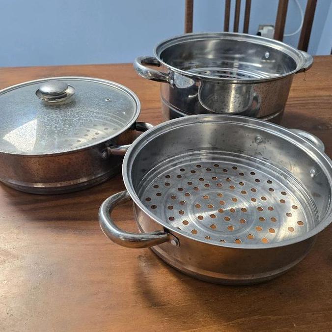 Panci Kukus 26cm 3 Susun/3 Tingkat Freemir (TERBAIK) (TERBARU) (TERMURAH)