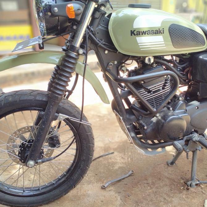 Crasbar Engine Guard Kawasaki W175 Se W175 Tr