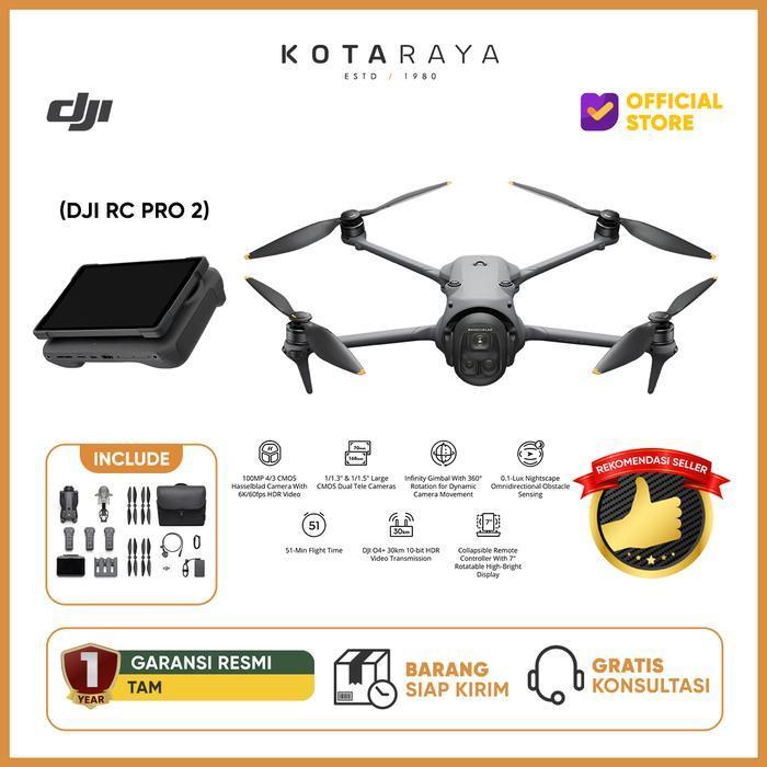 TERBARU DJI Mavic 4 Pro/ Combo (RC Pro 2 )/Fly More Combo (RC 2 ) garansi resmi