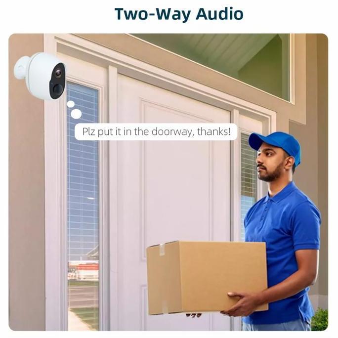 Ploratore- Kerui Ip Kamera Cctv Battery Portable Dashcam
