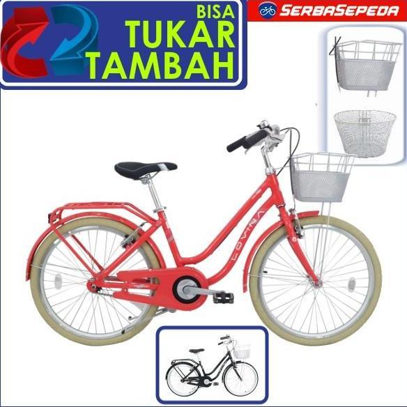 Sepeda Keranjang - Sepeda Polygon Lovina 24