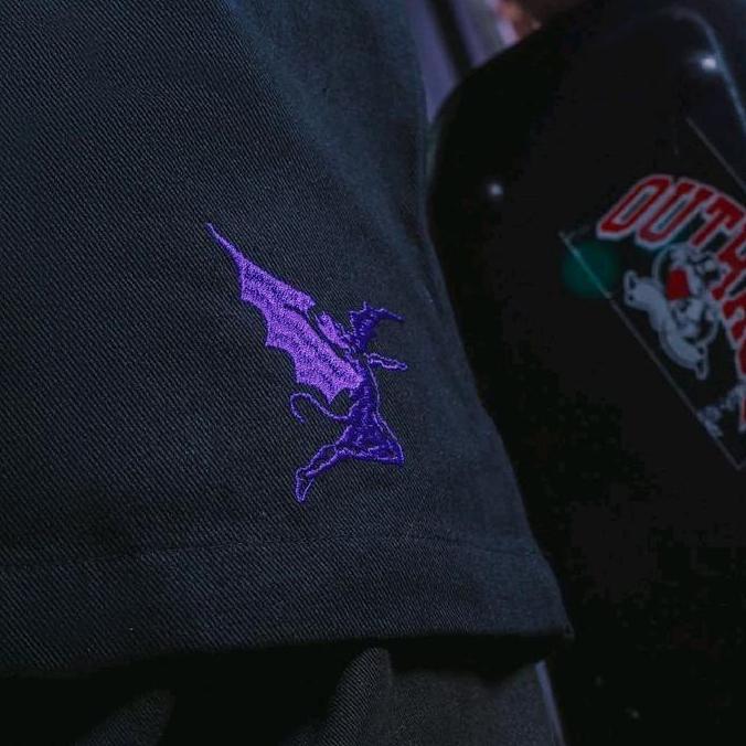 Lawless Jakarta X Black Sabbath - Never Say Die Logo Type Workshirt Orinal